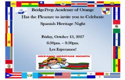 Spanish Heritage Night!